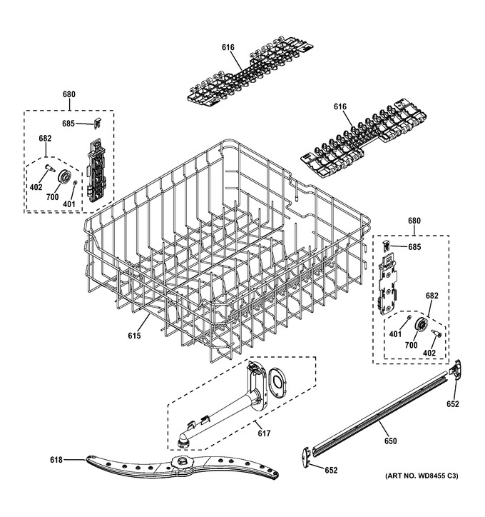 Diagram for GDF540HMF4ES