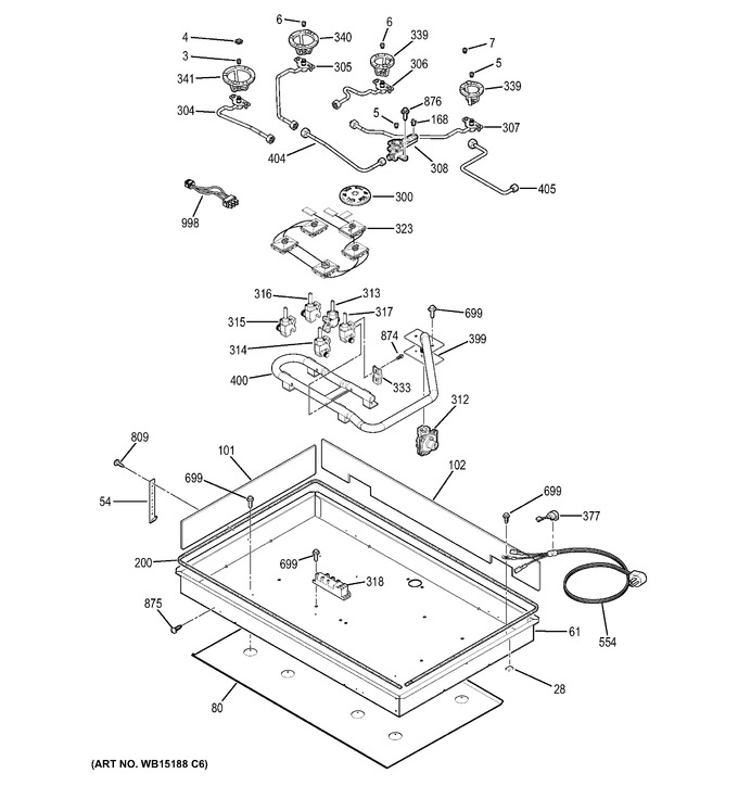 Diagram for PGP966SET5SS