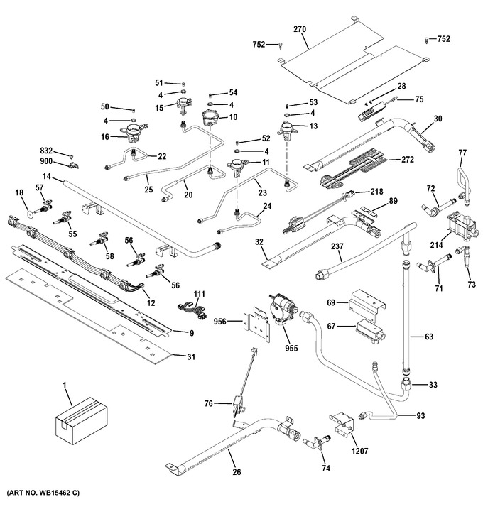 Diagram for JGB860EEJ1ES