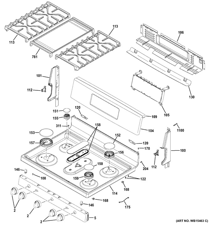 Diagram for JGB860EEJ1ES