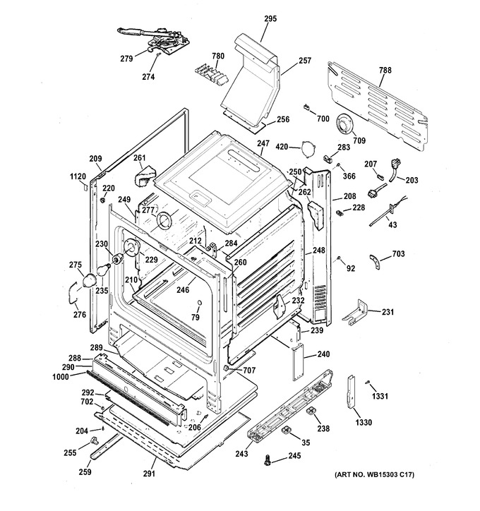 Diagram for JGB635DEK1BB