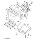 Diagram for 4 - Door & Drawer Parts