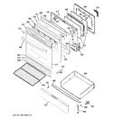 Diagram for 4 - Door & Drawer Parts