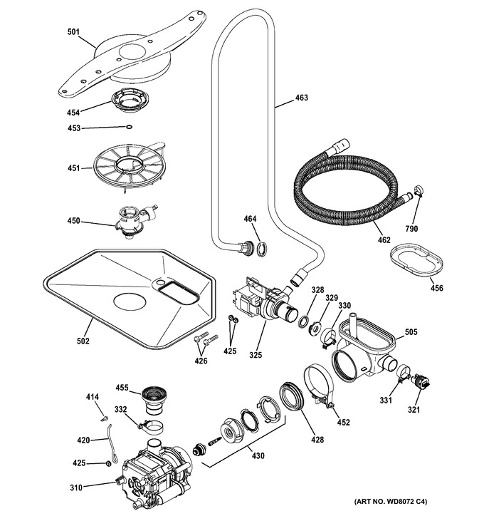 Diagram for PDW7800J01WW