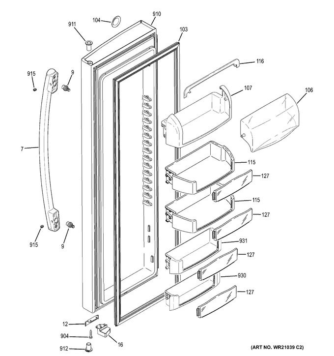 Diagram for PZS22MSKBHSS