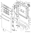 Diagram for 1 - Escutcheon & Door Assembly