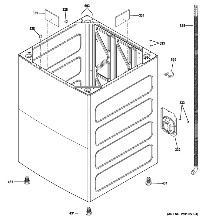 Diagram for GTW460ASJ2WW