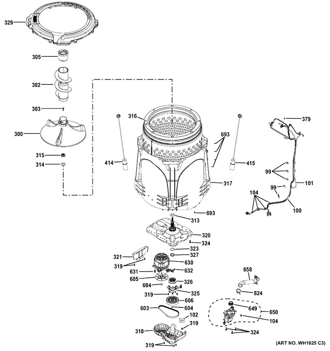 Diagram for GTW485ASJ0WS