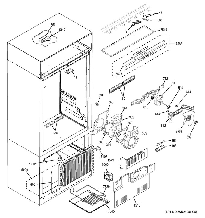 Diagram for ZIPS360NHA