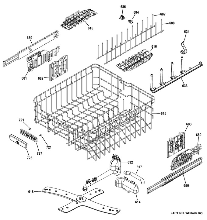 Diagram for GDT720SGF2BB