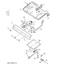 Diagram for 1 - Gas & Burner Parts