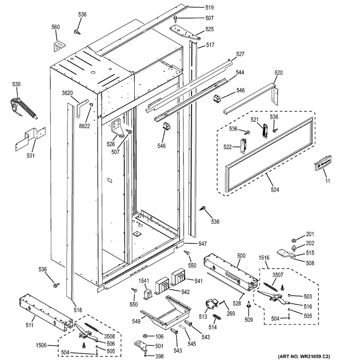 Diagram for ZIS360NXC