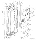 Diagram for 3 - Fresh Food Door