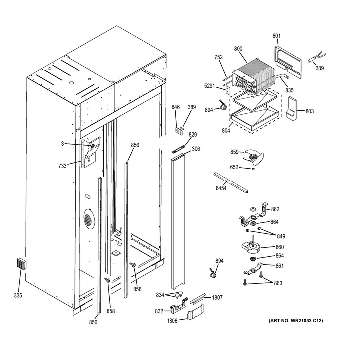 Diagram for ZIS360NXD