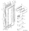 Diagram for 3 - Fresh Food Door