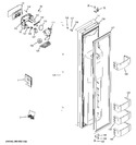 Diagram for 1 - Freezer Door