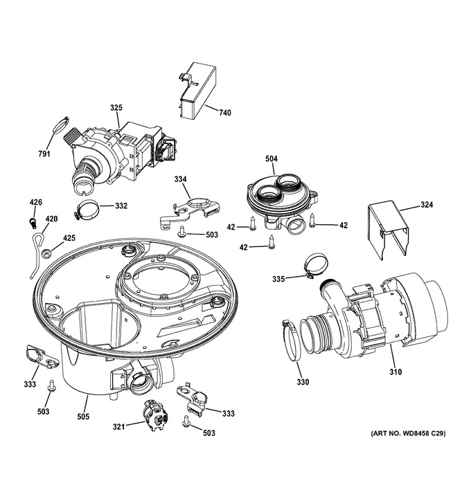 Diagram for GDT680SGH4WW