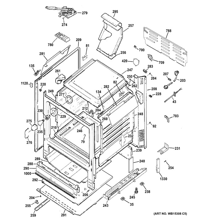 Diagram for JGB645EEK1ES