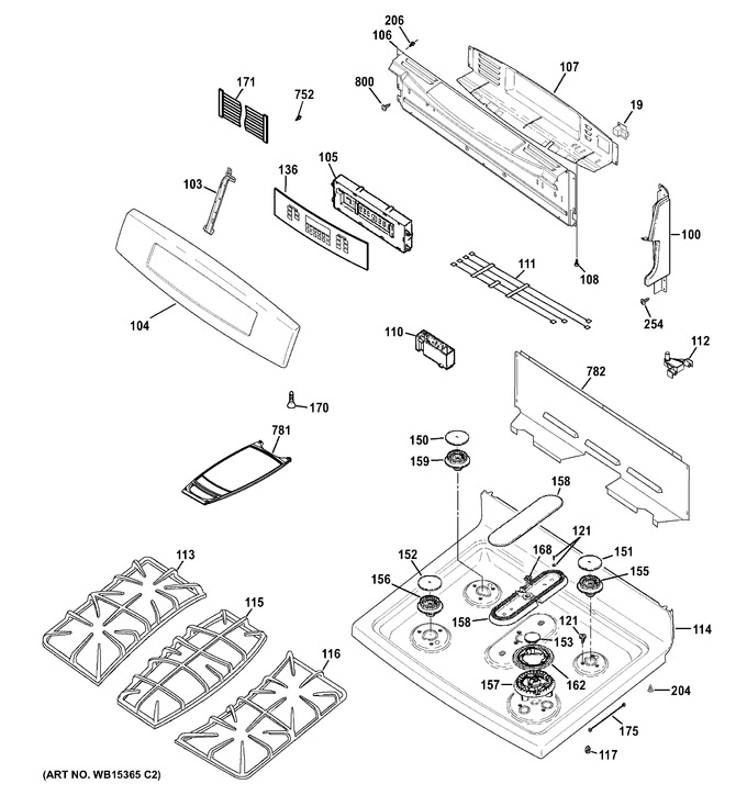 Diagram for P2B940DEH1BB