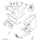 Diagram for 1 - Gas & Burner Parts