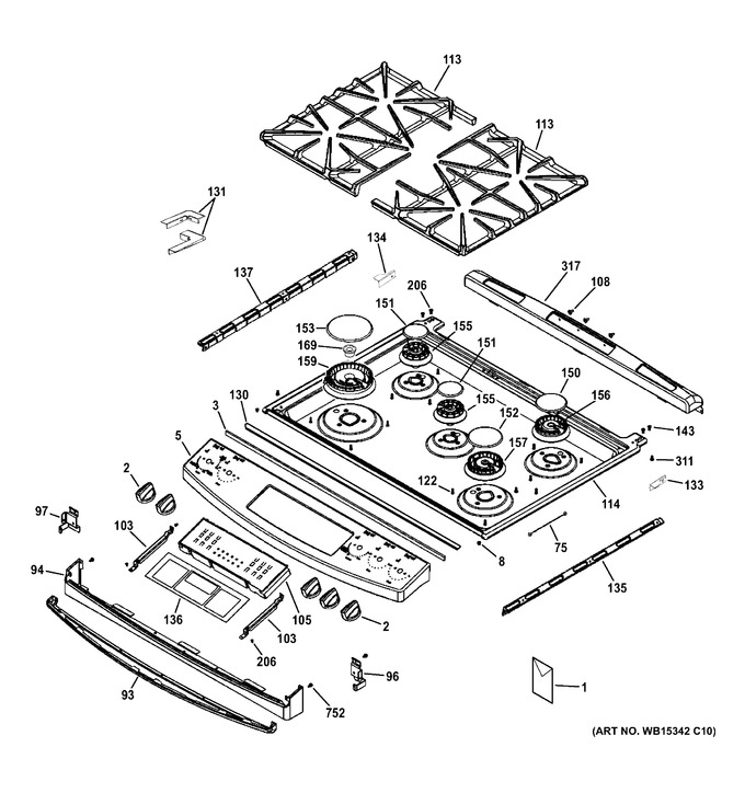 Diagram for JGS750EEF2ES