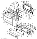 Diagram for 4 - Door & Drawer Parts