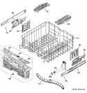 Diagram for 3 - Upper Rack Assembly