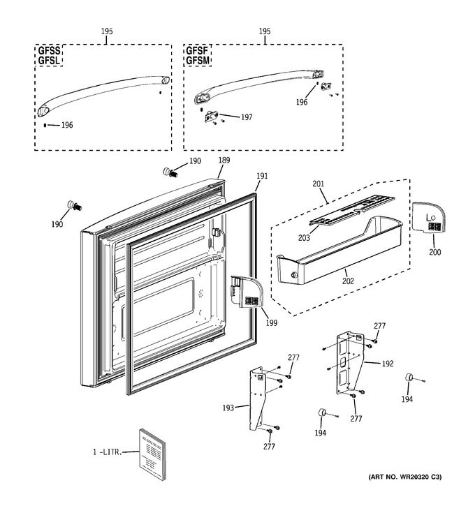 Diagram for GFSF6KEXBWW