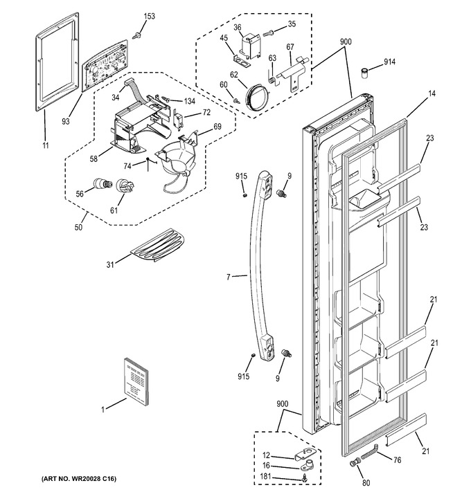 Diagram for GSS20ESHD SS