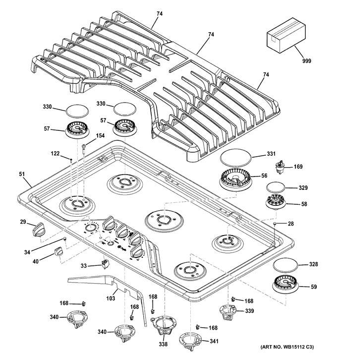 Diagram for PGP976DET1BB