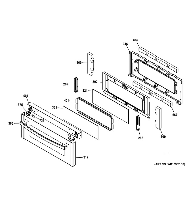 Diagram for PGS950EEF3ES