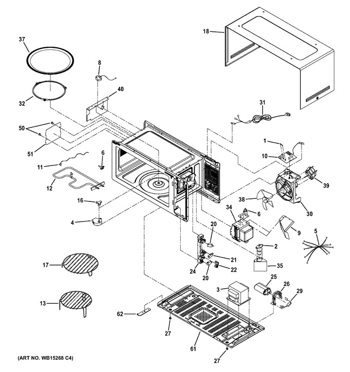 Diagram for PEB1590DJ1WW