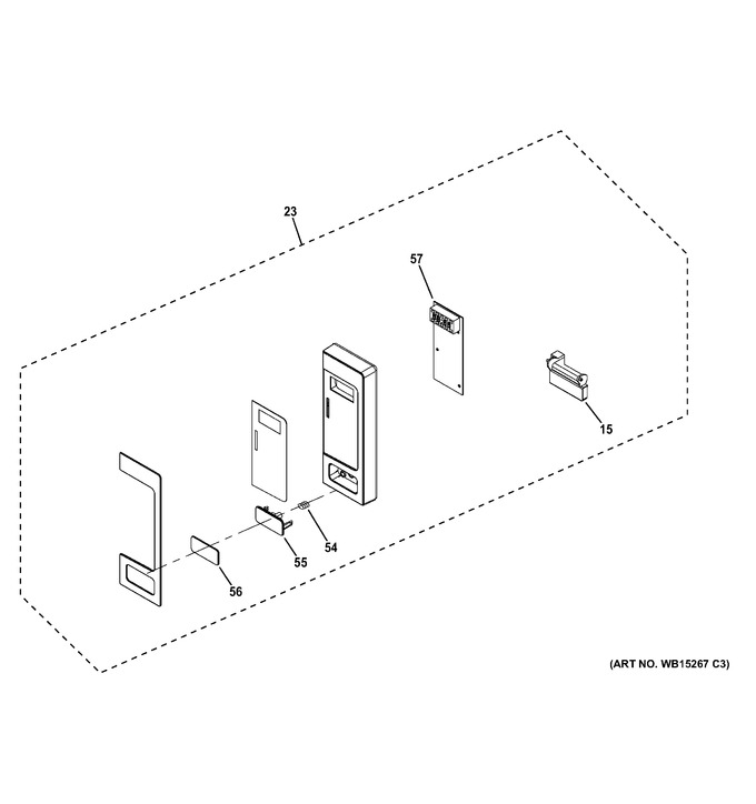 Diagram for PEB1590SJ1SS