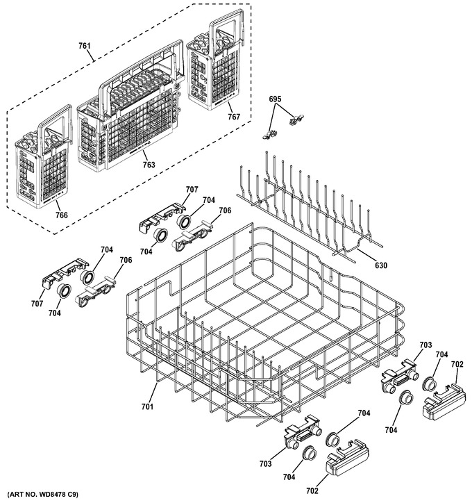 Diagram for GDF620HMJ0ES