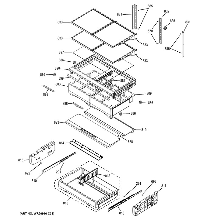 Diagram for GFE28GSKBSS