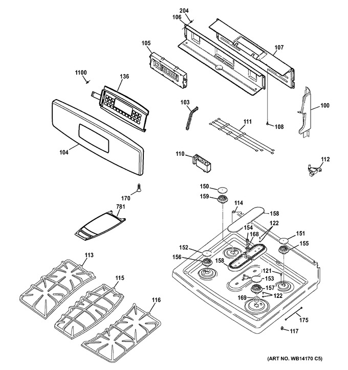 Diagram for PGB910DET3WW