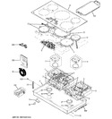 Diagram for 1 - Control Panel & Cooktop