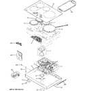 Diagram for 1 - Control Panel & Cooktop