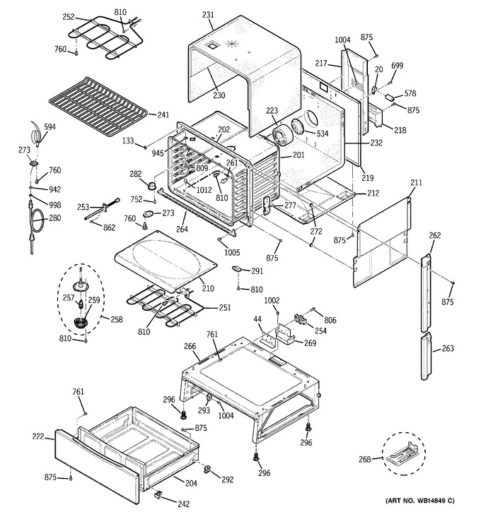 Diagram for PS968SP2SS