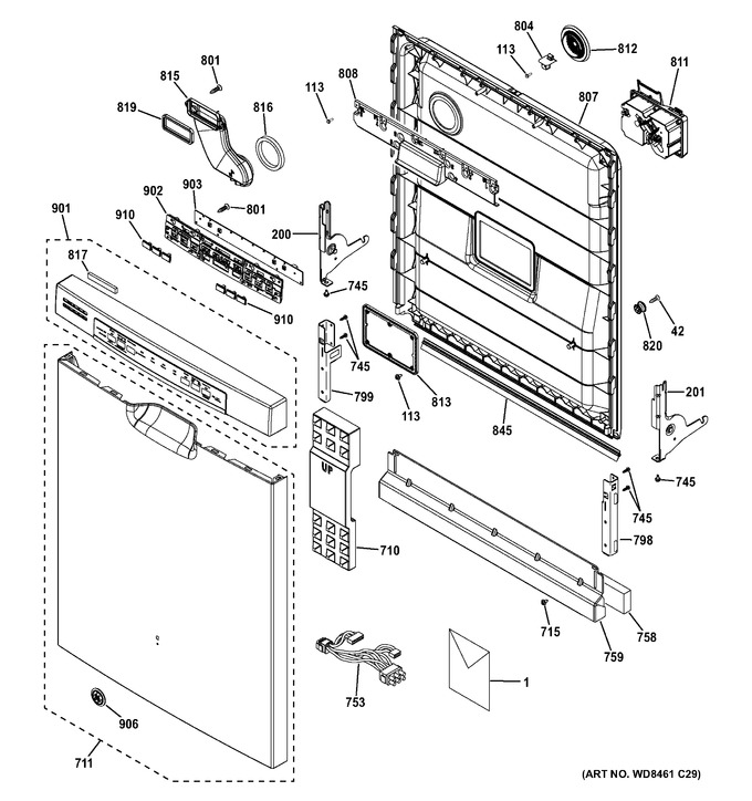 Diagram for GDF610PGJ2WW