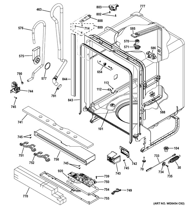 Diagram for GDF610PMJ0ES