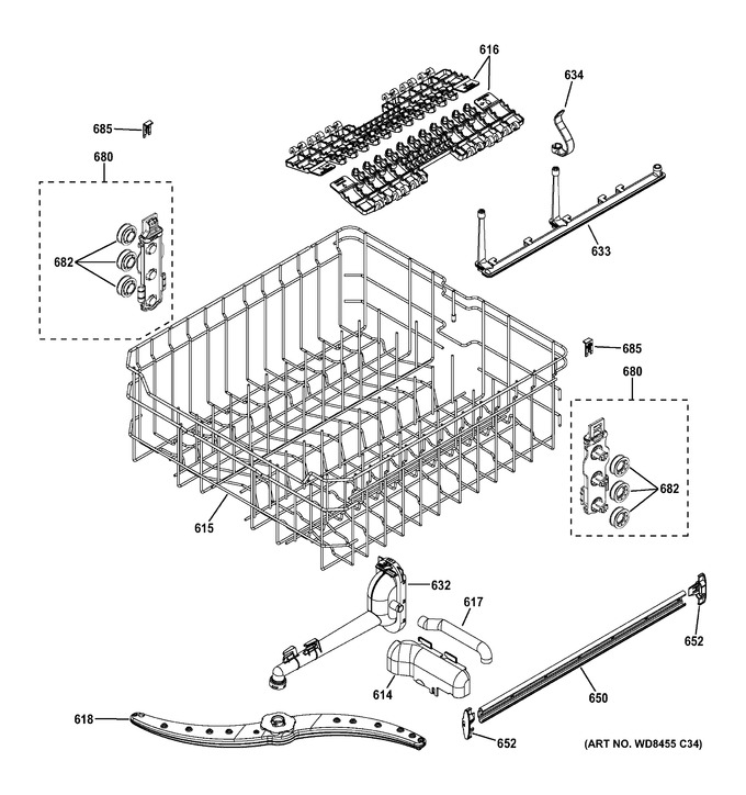 Diagram for GDF610PMJ2ES