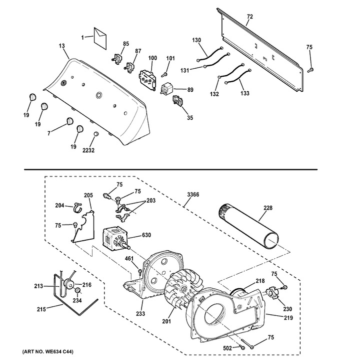 Diagram for GTD42GASJ1WW