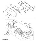 Diagram for 1 - Backsplash, Blower & Motor Assembly