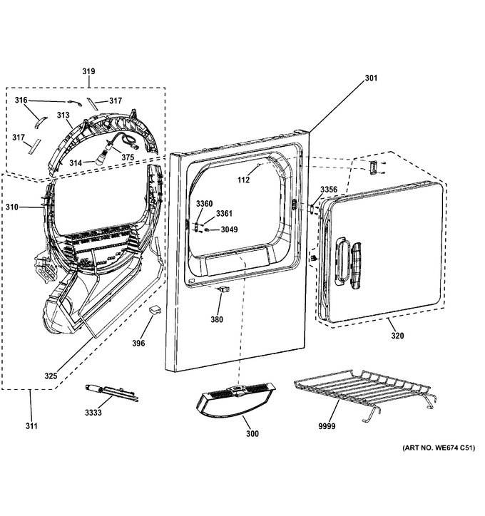 Diagram for GTX42EASJ0WW