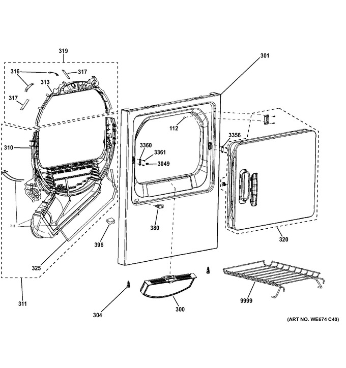 Diagram for GTX42GASJ0WW