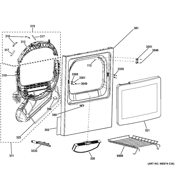 Diagram for GTX65EBSJ0WS