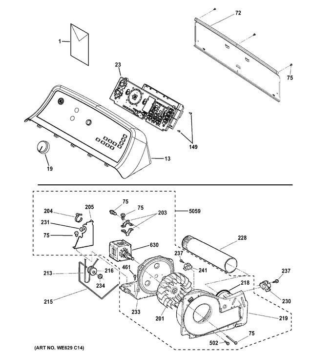 Diagram for GTX65GBSJ1WS