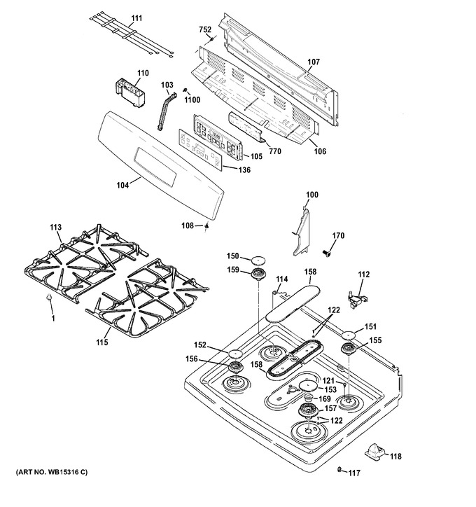 Diagram for JGB695DEF1BB