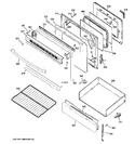 Diagram for 4 - Door & Drawer Parts